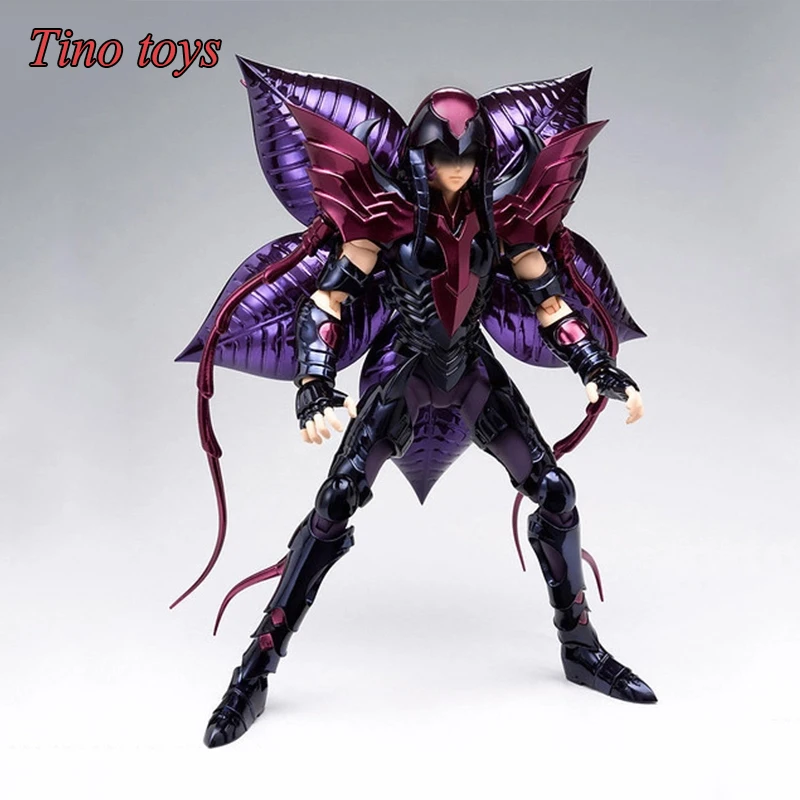 

Bandai Saint Seiya Alraune Queen Hades Specter Saint Cloth Kuin PVC Action Figure Metal Armor Model Toys