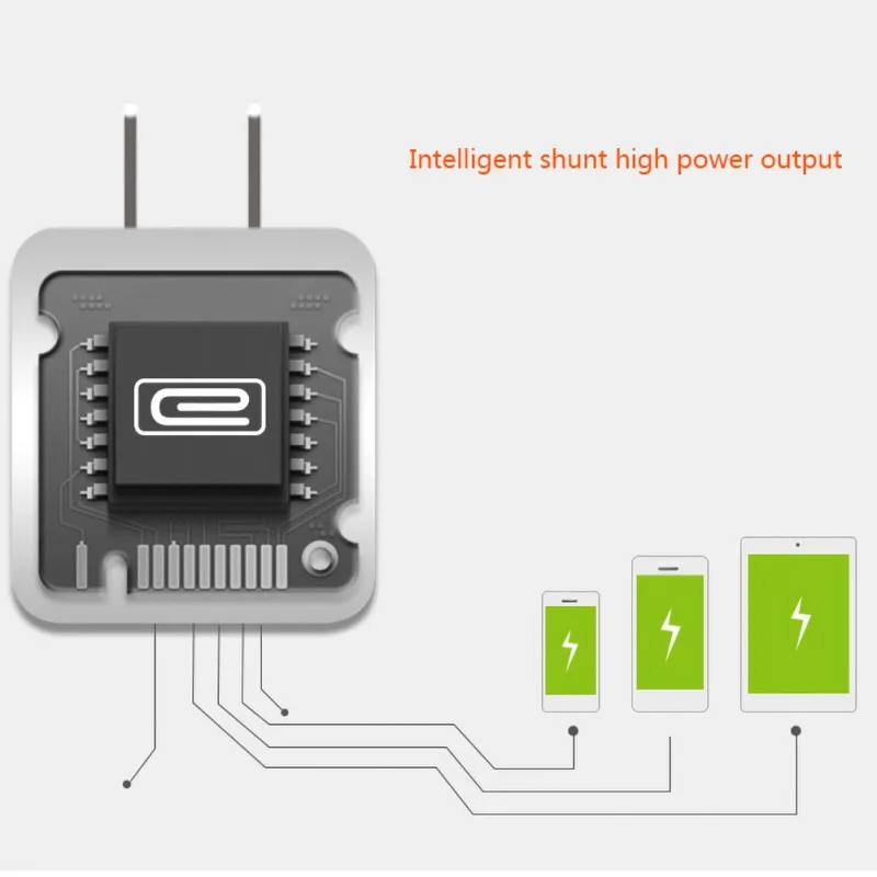 Портативное настенное зарядное устройство USB Cube US standard Plug 5 V/1A зарядный адаптер для телефона