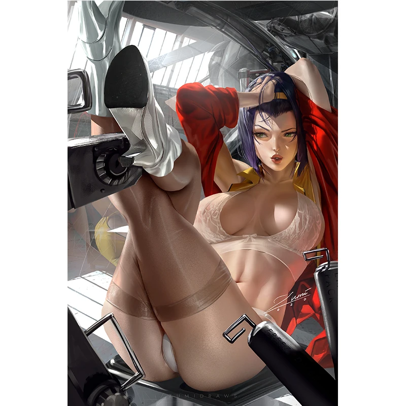Пользовательский принт ниндзя Tsunade Сексуальная аниме-девушка художественные