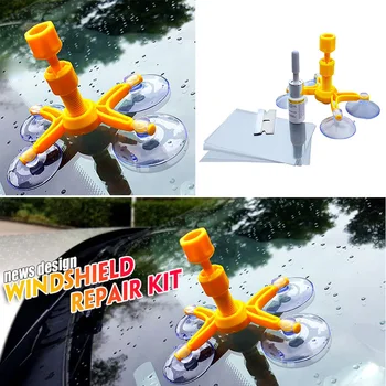 

Car Styling Crack Remove DIY Windscreen Repair Kit Glass Recovery Accessories Windows Tool Scratch Restore Polishing Auto Seal