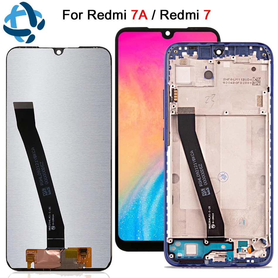 Сменный ЖК экран 6 26 дюйма для Xiaomi Redmi 7 7A дигитайзер сенсорного экрана в сборе Redmi7
