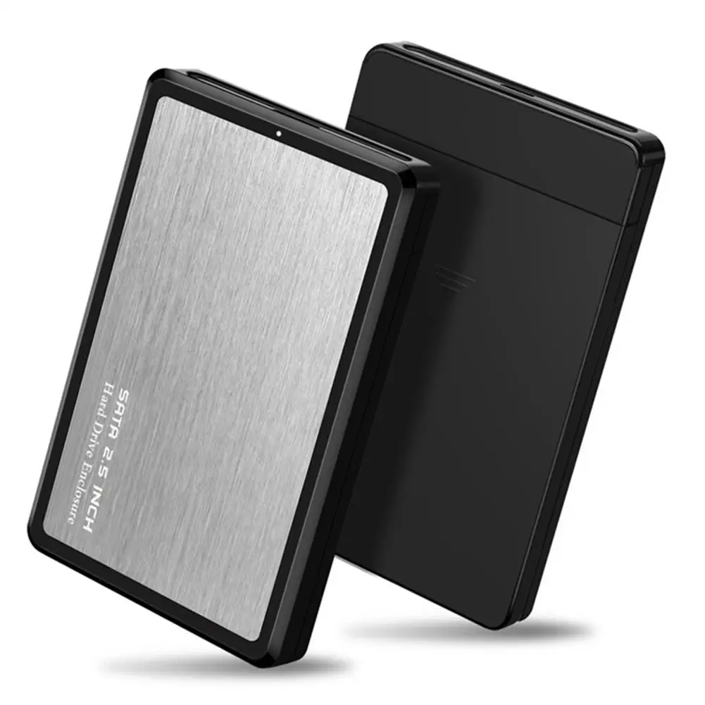 hdd enclosure 2.5 inch Hard Disk Enclosure Aluminum 5Gbps Slide Mobile Case USB 3.0 to SATA HDD SSD External Storage Accessories usb external hard drive enclosure