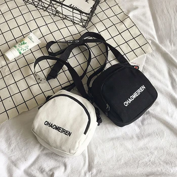 

ins Japanese bag women's bag 2020 new Korean student mini canvas bag fashion Mori shoulder messenger bag