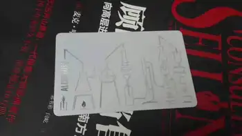 

(100pcs/lot)custom metal card printing