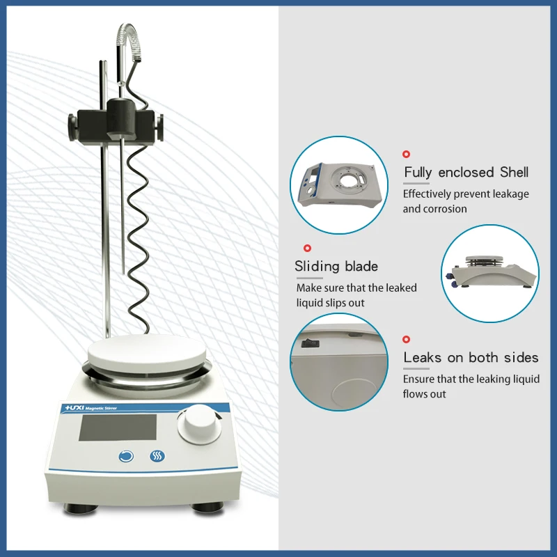 Agitateur magnétique chauffant AREX 6 Connect Pro avec sonde de température  - Matériel de laboratoire