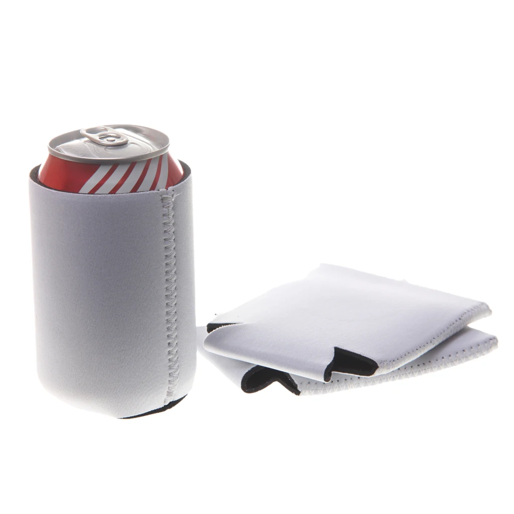 10pcs Stubby Beer Bottle Tin Can Cooler Sleeve Holder Wedding Favor