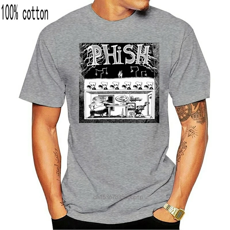 Wholesale commodity New PHISH BAND LOGO Black TShirt Cotton Saf