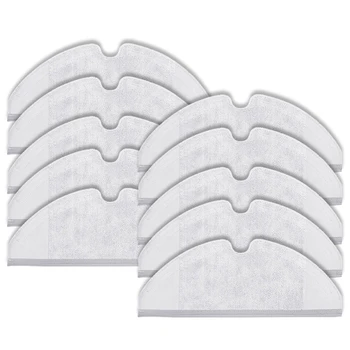 

10Pcs Suitable for Xiaomi Roborock Robot S50 S51 Vacuum Cleaner Spare Parts Kit Mop Cloths Generation 2 Dry Wet Mopping Cleaning