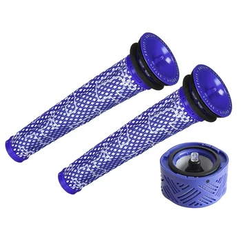 

2pcs Front Filters W/1*Rear Filter Replacement Kit For Dyson V6 Accessories Part