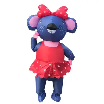 

Adult Inflatable Costume Cosplay Miss./Mr. Mouse Outfit Christmas Stage Props