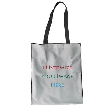 

2019 New Hot Customized Ladies Handbag Print Reusable Shopping Bag Girls Cute School Bag Female Soft Bags for Beach Pouch Women