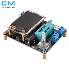 GM328A Транзистор тестер Диод ESR Напряжение Частота LCR метр русская/английская версия ШИМ квадратная волна генератор сигналов монитор