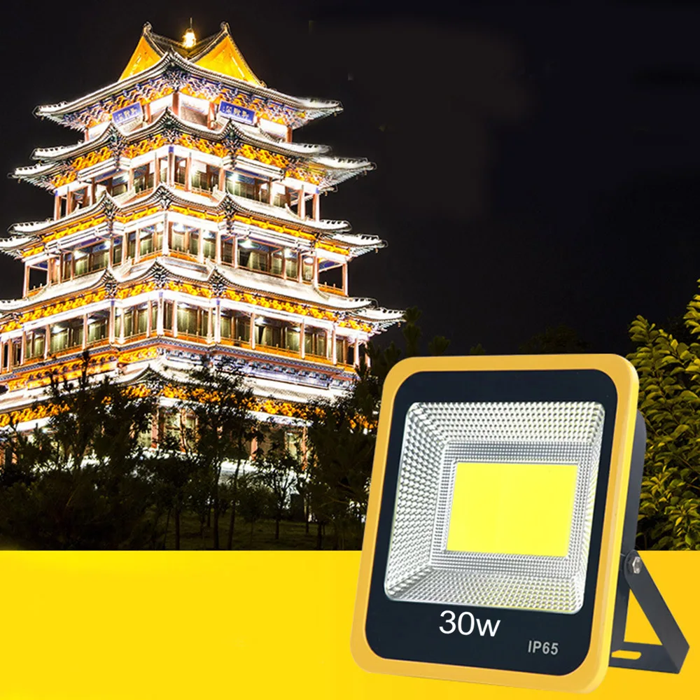 

30W COB LED Garden Light Search Lamp LED Flood Light Outdoor Tree Projector Light Colorful waterproof outdoor flood light Oc15