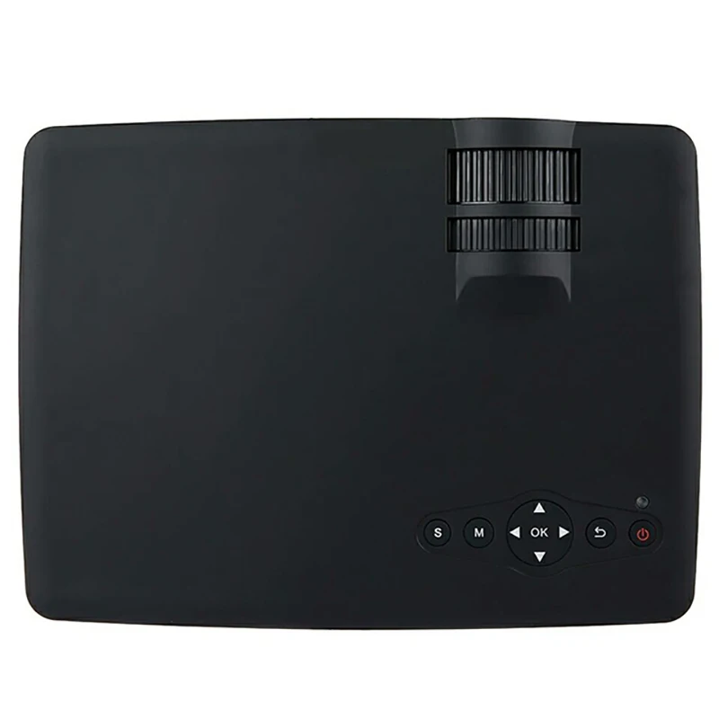 Портативный мини светодиодный проектор Full High с HDMI VGA AV USB Домашний кинотеатр видео