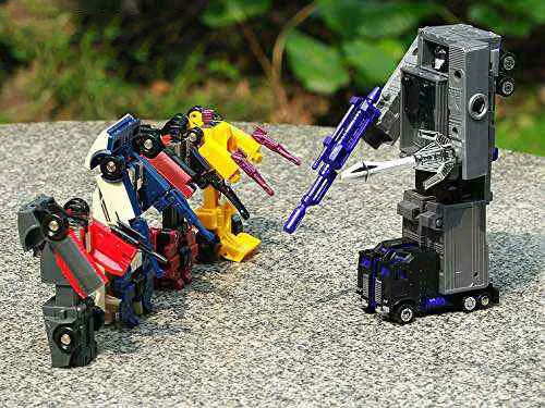 4 вечерние G1 Menasor Stunticons 5 фигурок набор трансформационных фигурок