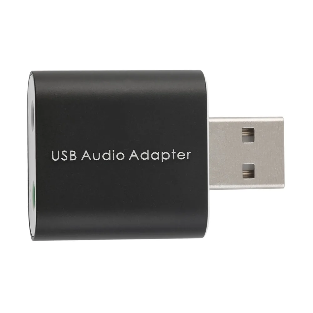 External USB 2.0 7.1 CH Virtual Audio Sound Card Adapter Converter Notebook