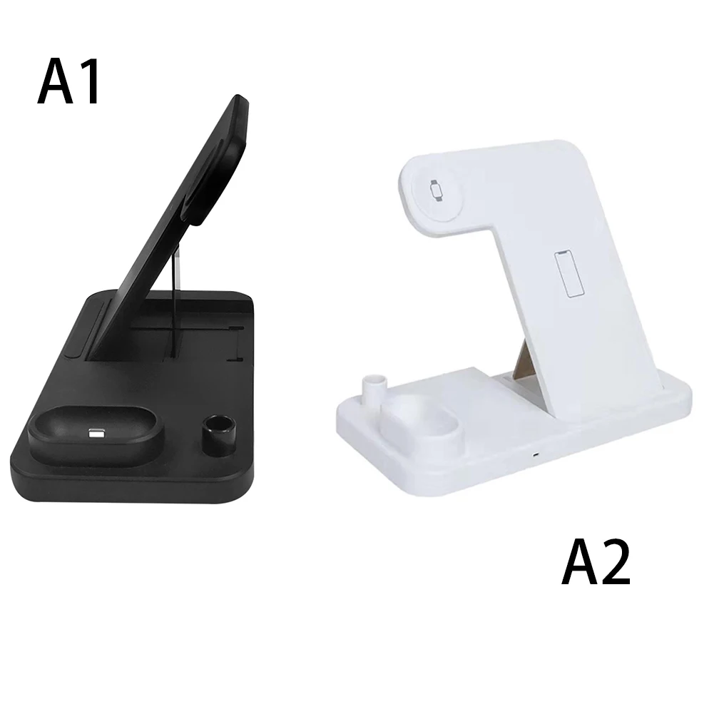 4 в 1 зарядная док-станция для Apple Watch для IPhone XR XS X 8 iWatch 4 3 2 samsung S10 S9 10 Вт Беспроводная QI подставка