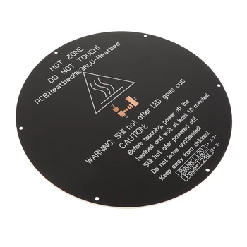 

Aluminium Heated PCB Bed 12V 24V Heatbed Plat 220*220*3mm for 3D Printer