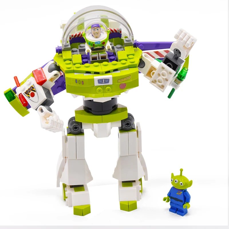 

243Pcs+ Toy Story 4 Compatible Original Buzzed Blocks Set Lightyear Space Mech Building Bricks Movie 2 Toys For Children