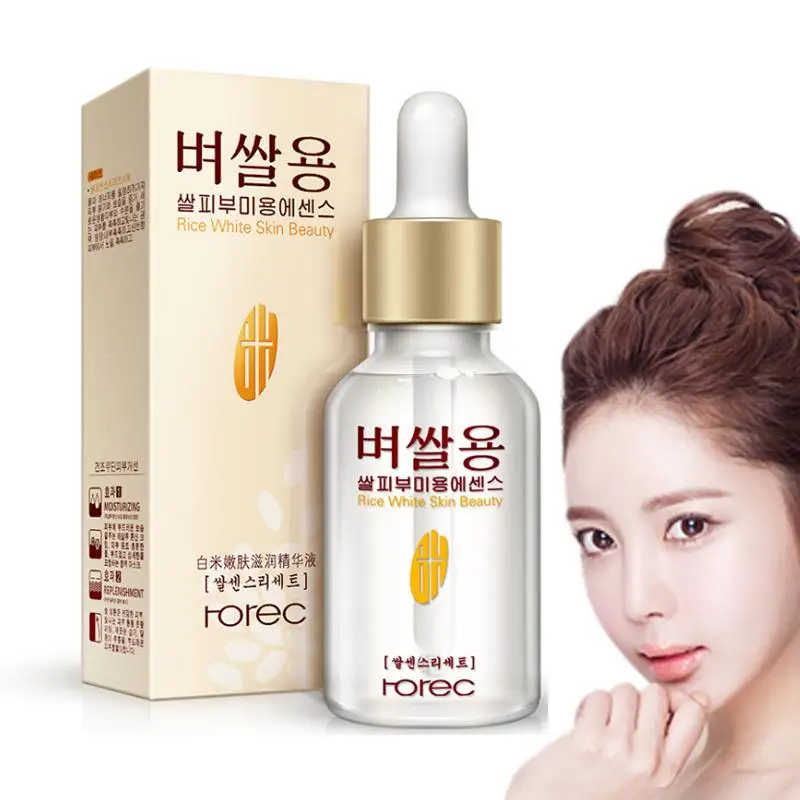 Для лица увлажняющая эссенция ремонт белого риса Питательная Жидкость