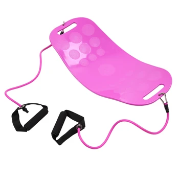 

Balance Board with Resistance Bands Fitness Board for Adults the Legs Core Workout Balancing Board