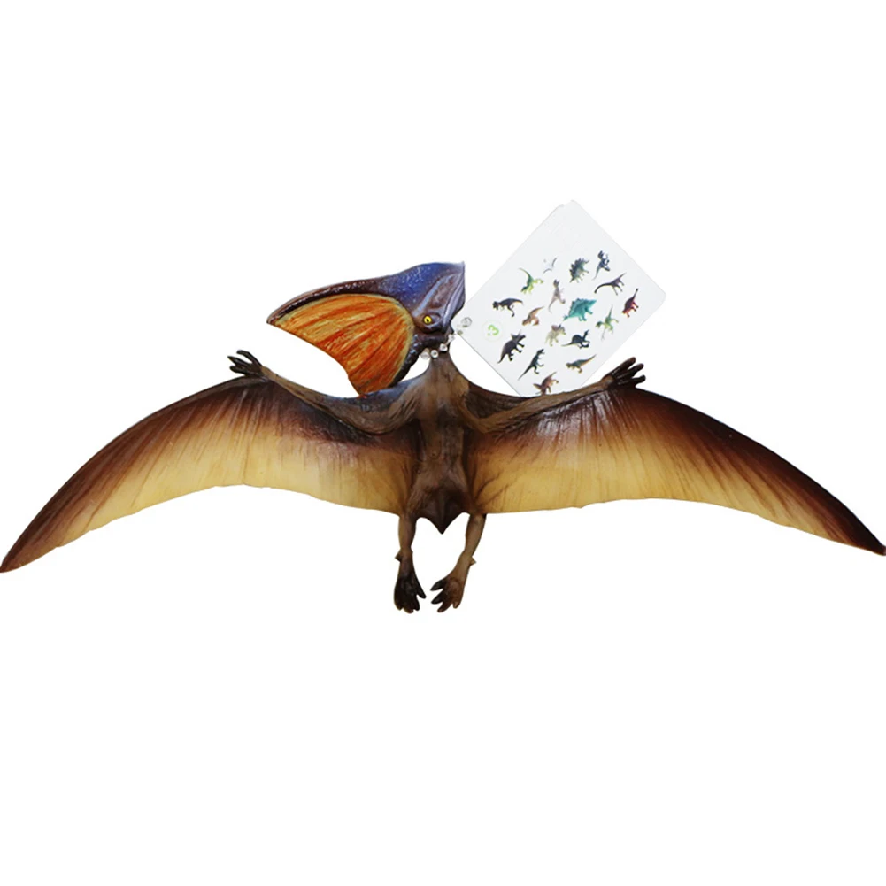 

Figures Simulation Animal World Park Pteranodon Toy Lifelike Jurassic Large Size Miniature Museum PVC Kids Gift Dinosaur Model