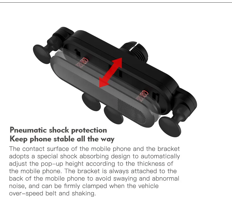 Это один гравитационный Невидимый Телескопический автомобильный держатель для телефона в автомобиле с креплением на вентиляционное отверстие, держатель для мобильного телефона, gps подставка в автомобиле