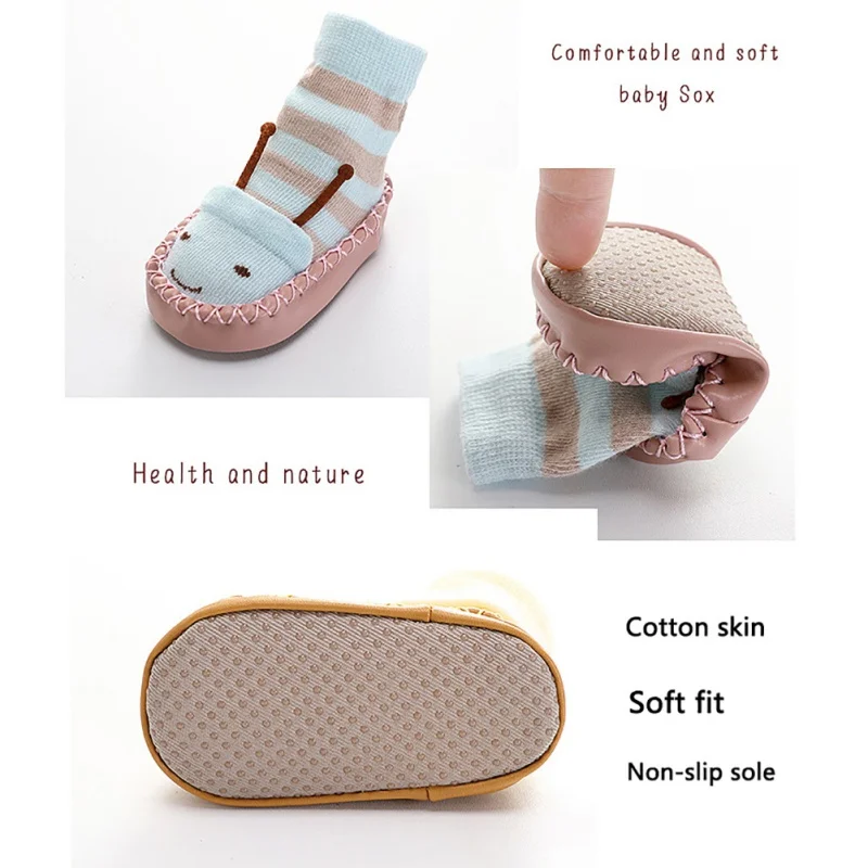 Г. Зимние носки для маленьких мальчиков и девочек chaussette/Хлопковые гетры для малышей, детские носки-тапочки нескользящие носки для малышей