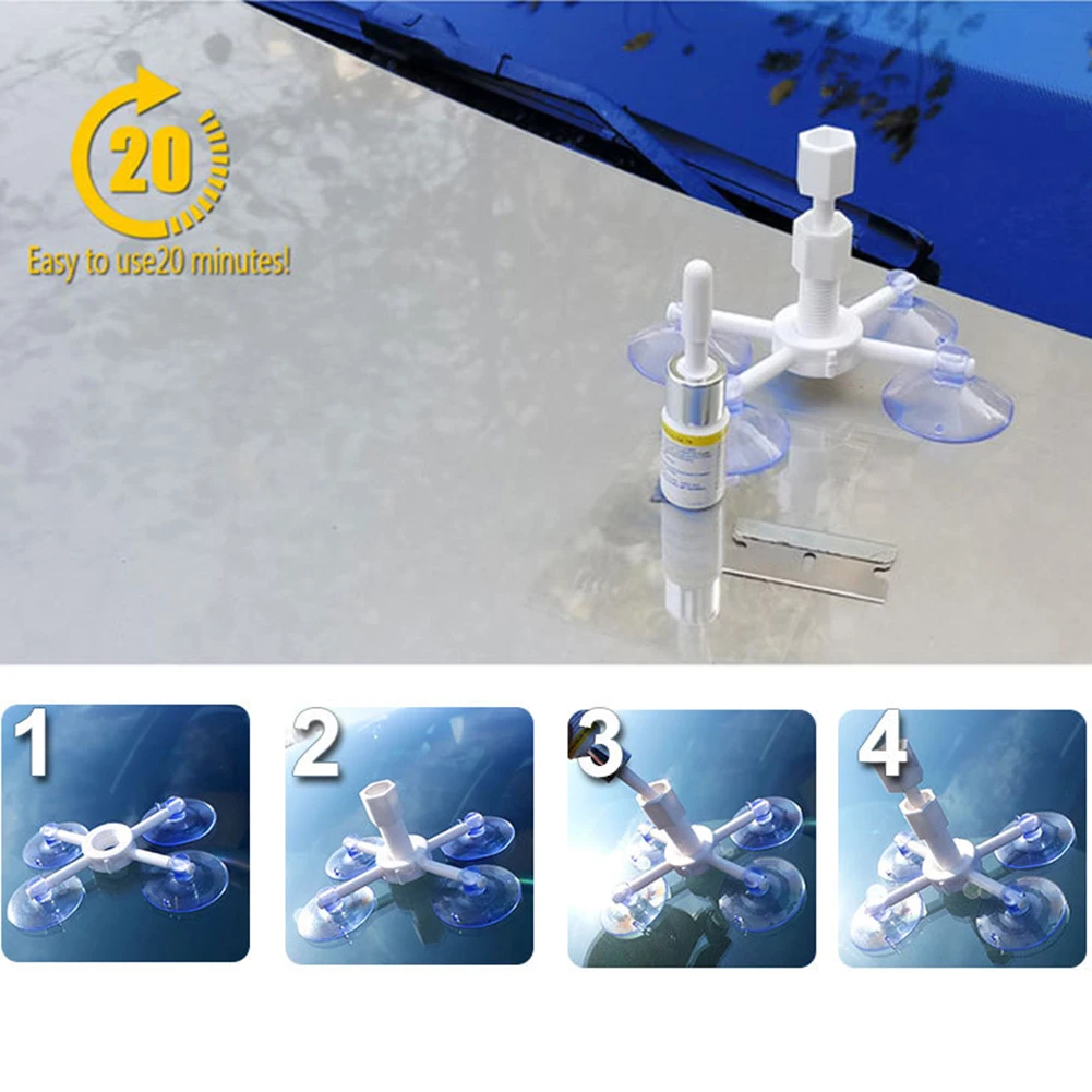 Profession Car Windshield Strong Repair Kit Window Screen Crack Polishing Scratches Glass Restore Repair Tool автотовары
