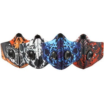 

Nylon Anti-pollution Half Face Mask Mouth-Muffle Sports Cycling Protective Mask Co for Winter