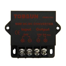 DC 24V to DC 12V 5A 60W Voltage Converter Transformer Regulator Step Down Buck Module Universal Power Supply for LED TV Solar