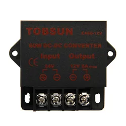 DC 24V to DC 12V 5A 60W Voltage Converter Transformer Regulator Step Down Buck Module Universal Power Supply for LED TV Solar