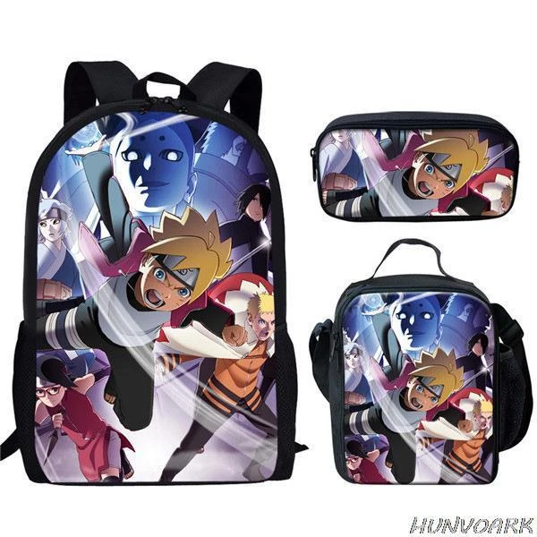 DraggmePartty Anime Uzumaki Akatsuki Itachi Backpack for Naruto School Bag  Print Laptop Backpack with USB Charging Port & Headphone Port 