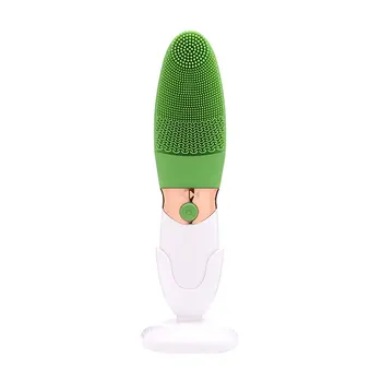 

2020 NEW Electric Silicone Face Cleansing Brush Ultrasonic Vibration Waterproof Face Wash Brush Skin Deep Washing Massage Brush