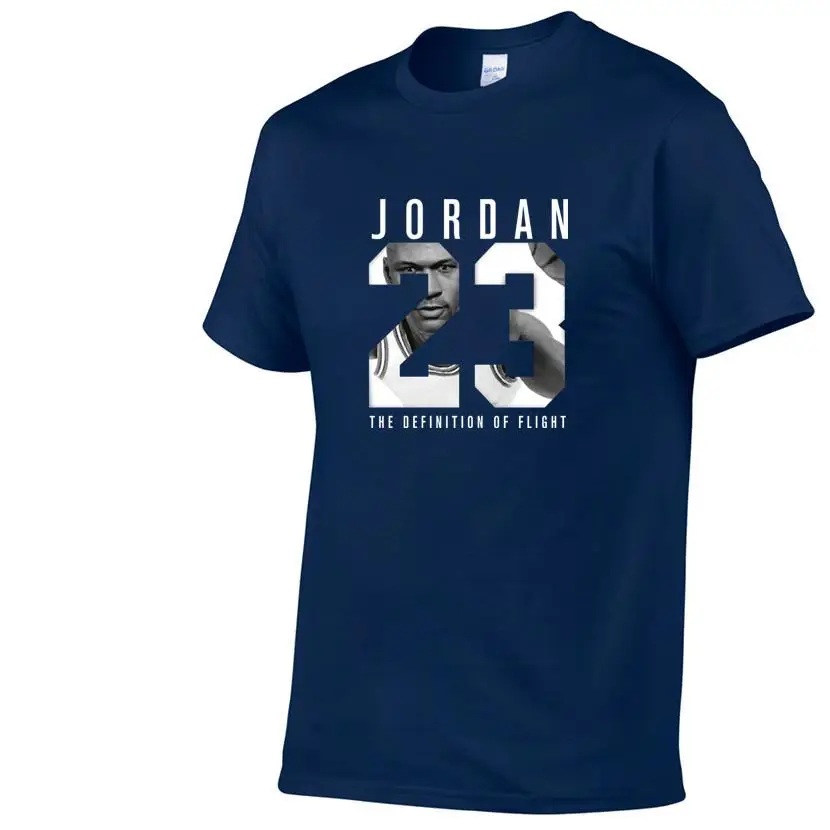 Новая брендовая одежда Jordan 23 Мужская футболка Swag Хлопковая мужская футболка с принтом Homme fitness Camisetas хип-хоп Футболка