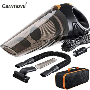 

12V Car Vacuum Cleaner Handheld Strong Suction Auto Vacuum Cleaner Portable Mini Car Vacuum Cleaner With Car Socket Handbag