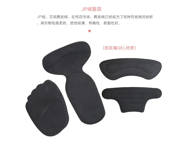 Новые продукты из пяти частей самоклеющаяся противоскользящая Накладка для передней части стопы геохрология пятки ручки в половину мягкая подкладка Прозрачная Круглая