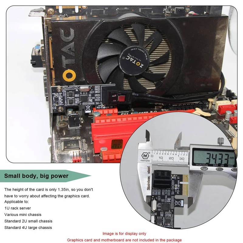 Pci-E в Sata3.0 2 порта Плата расширения Mini Pcie в Sata 3,0 Конвертация интерфейса адаптера для Ssd Boot system Riser контроллер для