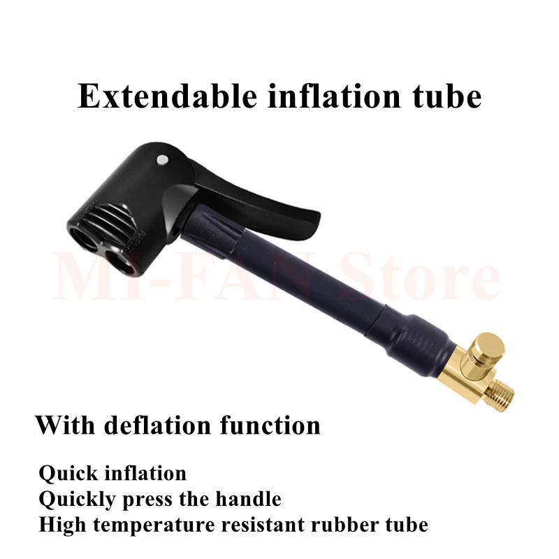 Replacement Air Nozzle Adapter Mouth Extension Tube Hose for Xiaomi Air Pump 1S Xiao Mi Mijia Electric Inflator Accessories