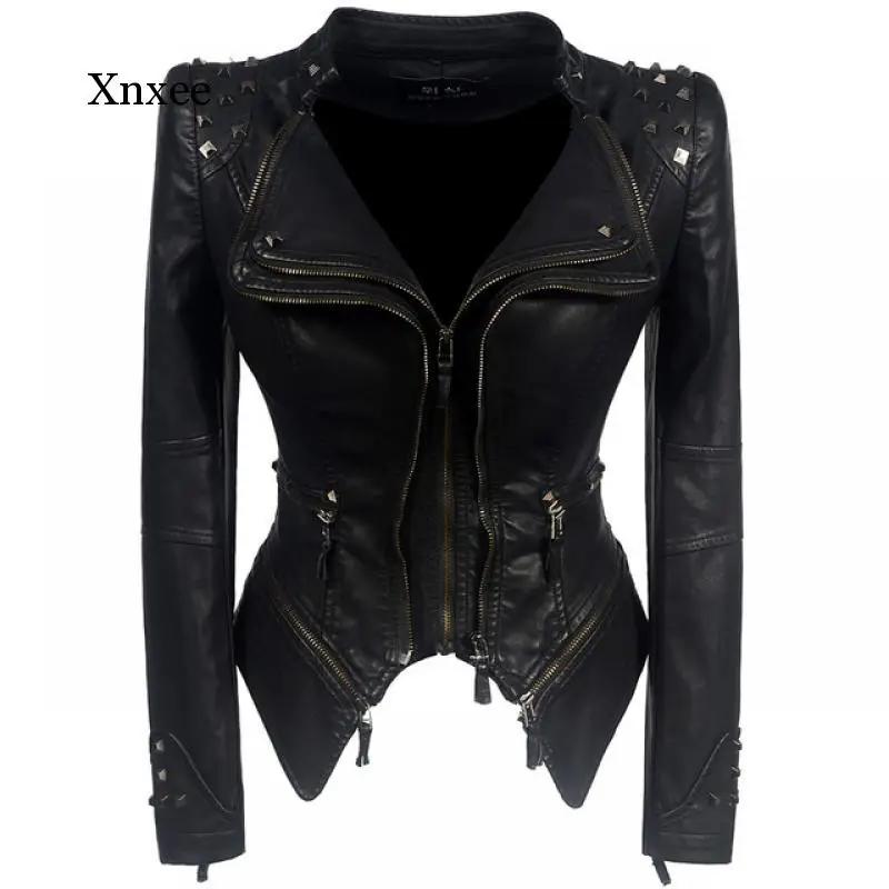 new-fashion-women-smooth-motorcycle-faux-leather-jackets-ladies-long-sleeve-autumn-winter-biker-streetwear-black-pink-coat