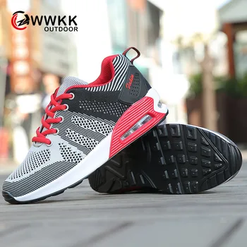 

WWKK Women Running Shoes Comfortable Mesh Breathable Non-Slipper Sneakers Light Weight Outdoor Travel Walking Sports Shoes Woman