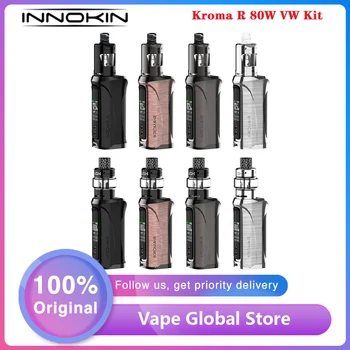 

Original Innokin Kroma R 80W VW Kit with Ajax Atomizer Tank 5ml / Zlide Atomizer Tank 4ml MTL/DTL Vape Kit VS Innokin Kroma