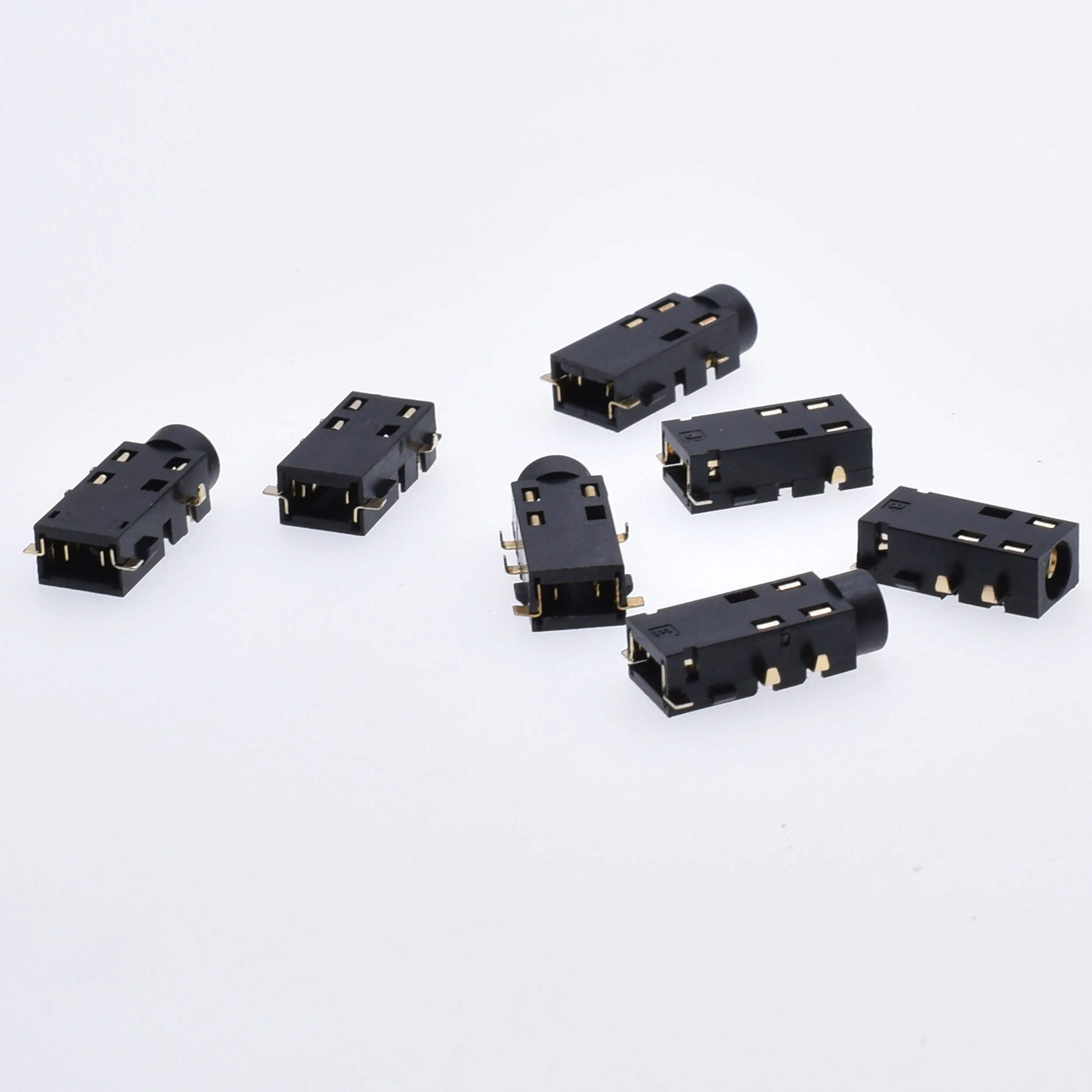 Prise Jack D'alimentation DC 1,35 Mm X 3,5 Mm - Lot De 5, Montage PCB - Pour Audio, Télécommandes, Appareils électroniques - 3