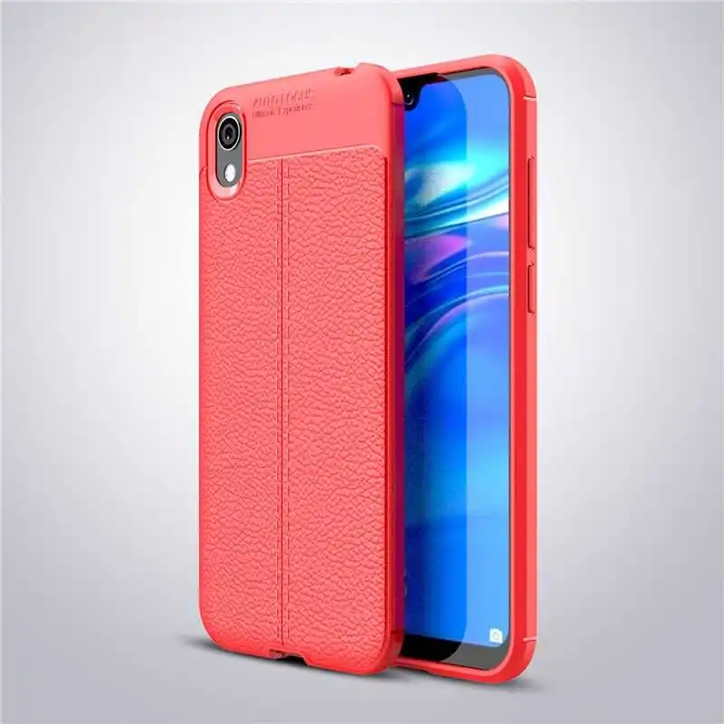 Mokoemi Личи шаблон Ударопрочный Мягкий 5,7" для huawei Y5 чехол для huawei Y5 чехол для сотового телефона - Цвет: Red