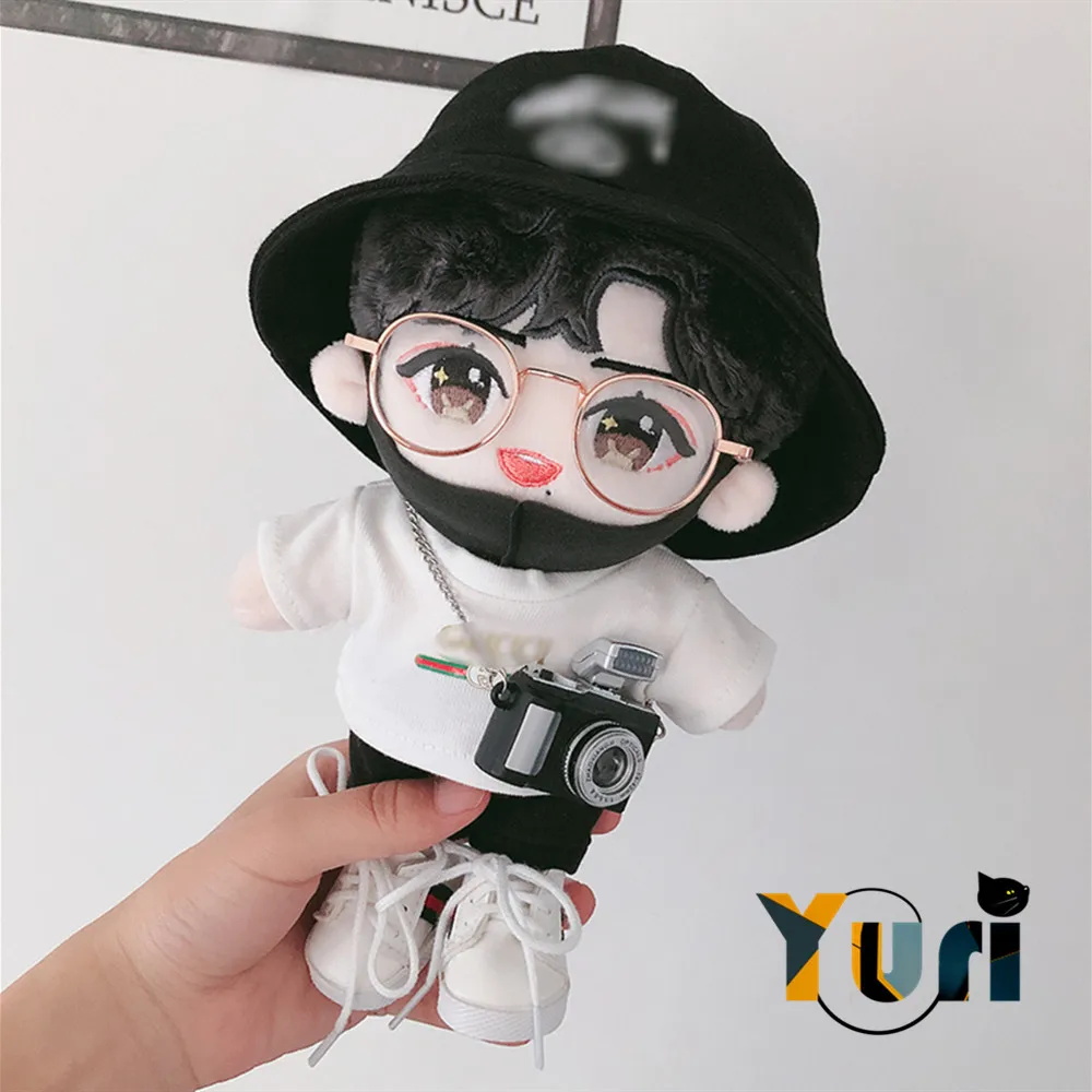 

Presale Limited Xiao Zhan Star 20cm Plush Doll With Clothes Outfit Hat Costume Outfit Toy Cosplay Cute Xmas The Untamed Gift C