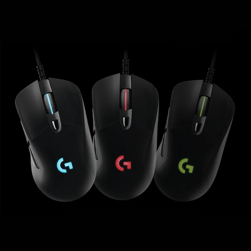logitech G403 игровой Мышь Проводная RGB игровая Мышь Поддержка для рабочего стола/ноутбук Поддержка Windows 10/8/7/Vista для Мышь геймер
