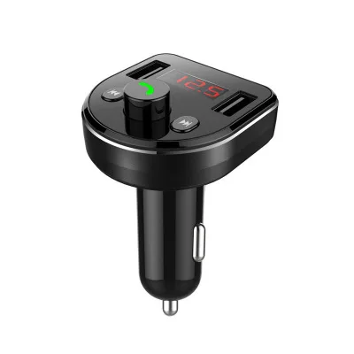Fm-передатчик Aux модулятор Bluetooth Handsfree автомобильный комплект автомобильный аудио mp3-плеер с 3.1A 4.8A Быстрая зарядка двойной USB Автомобильное зарядное устройство