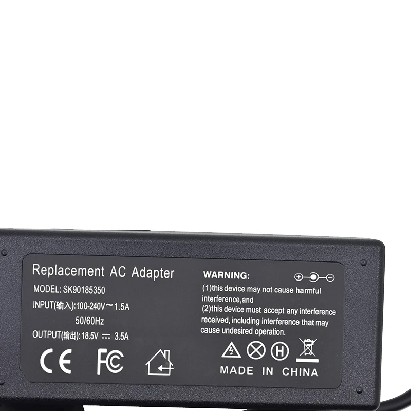 18,5 V 3.5A блок питания для ноутбука hp CQ35 CQ42 B2000 M2000 адаптер NC2400 NC6120 зарядное устройство для ноутбука 6710S 6735B 6530S ноутбук AC