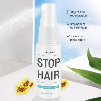 

20ml Natural Plant Women Men Hair Growth Inhibitor Spray Smooth Body Facial Leg Armpit Hair Removal Depilation Essence Liquid