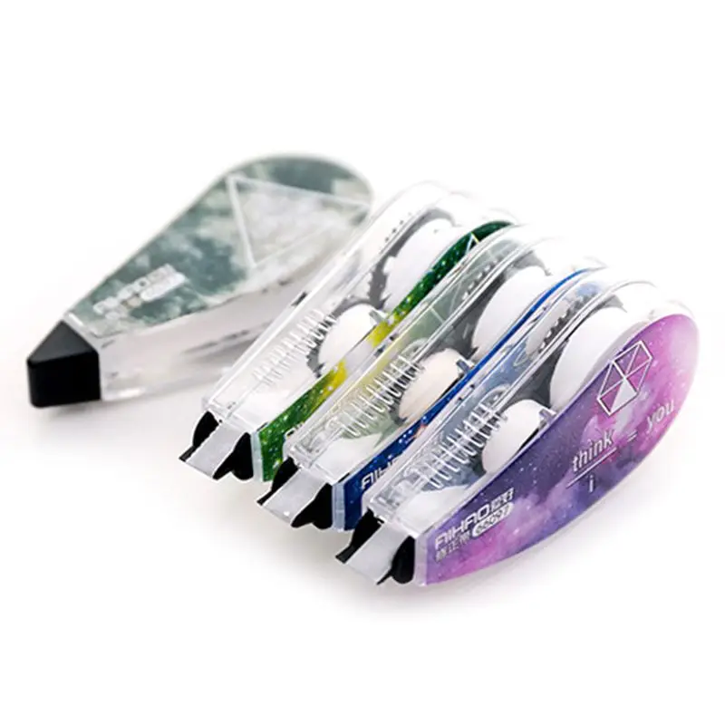 

4Pcs Correction Tape Set Fantastic Star Sky Stationery Correcting Tool Student Gift School Supplies